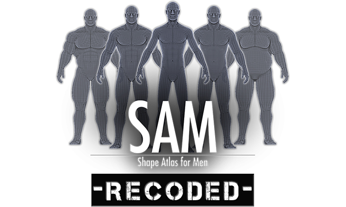 [SAM] Shape Atlas for Men - Recoded / Реплейсер мужского тела SAM