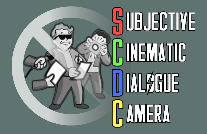 Кинематографическая камера при диалогах / SCDC - Subjective Cinematic Dialogue Camera