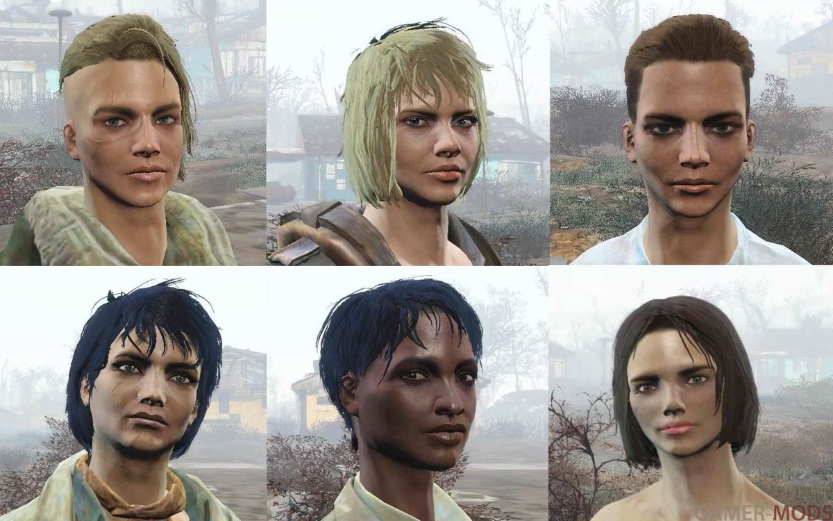 Fallout 4 лица для npc фото 1
