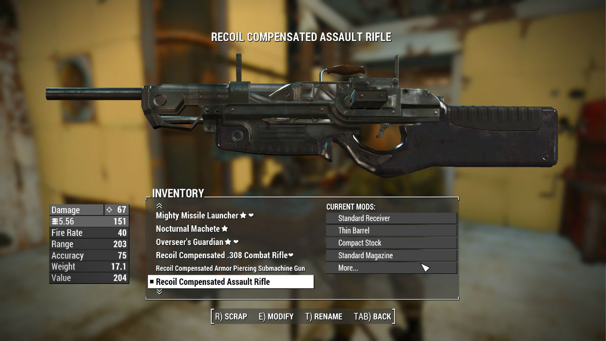 Самодельная винтовка/Калаш - Nuka-World DLC - Форум Fallout 4