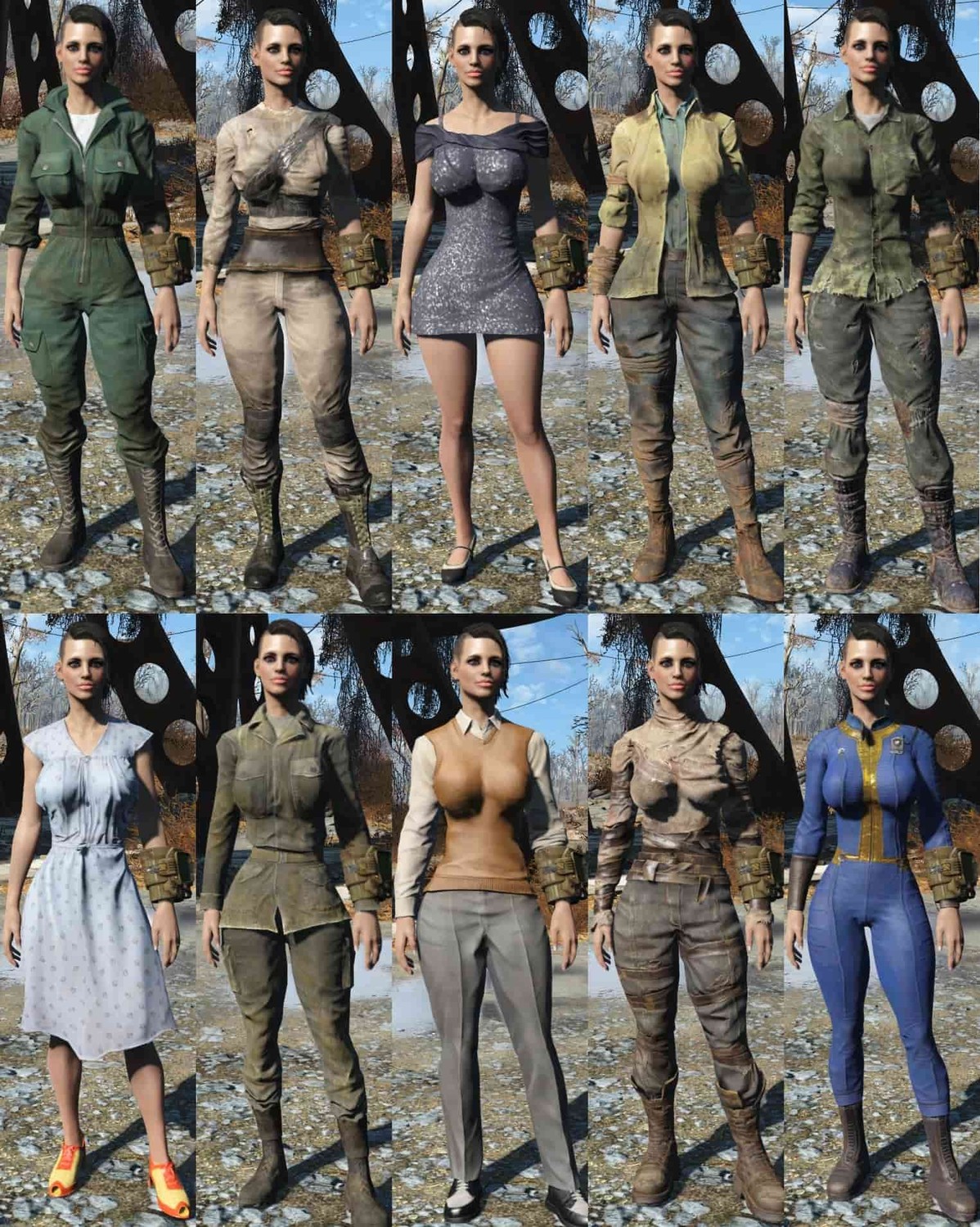 Fallout 4 женские тела 8к фото 107