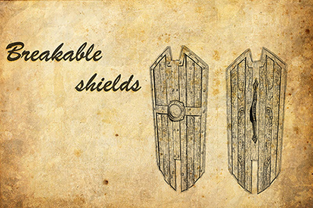 Хрупкие щиты / Breakable Shields Of Skyrim