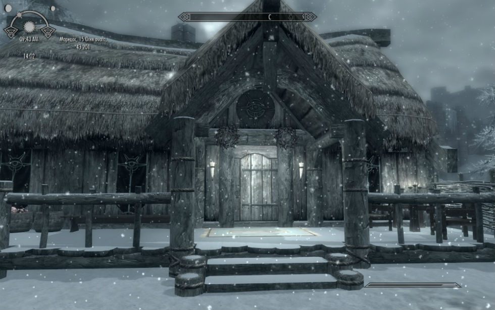 Frozen-Mage House / Заснеженный домик мага