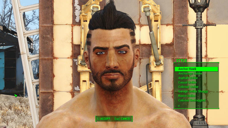 Fallout 4 Mod Review Apple Hairstyle with Bangs - YouTube