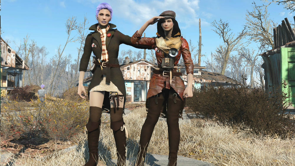 Fallout 4 Cait Outfit Mod.