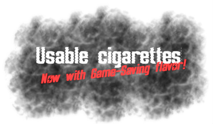 Курение сигарет / Usable Cigarettes