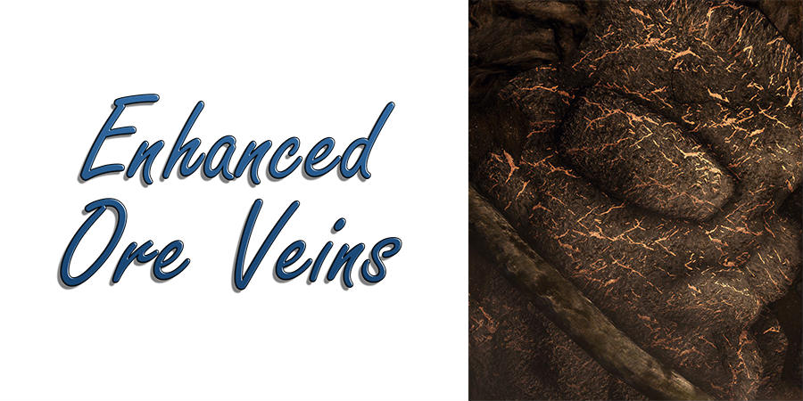 Улучшенные рудные жилы и слитки / Enhanced Ore Veins