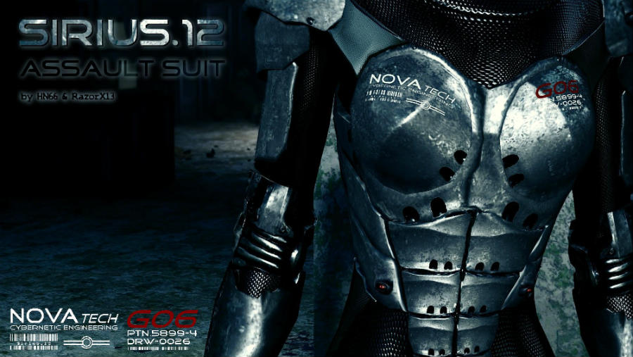 Штурмовая броня Сириус 12 / HN66s SIRIUS.12 Assault Suit