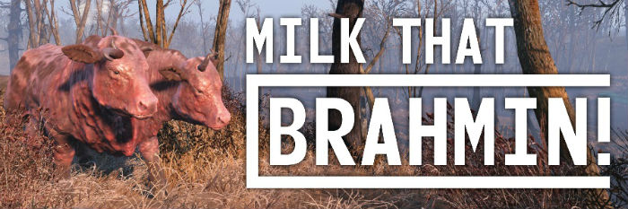 Молоко Брамина / Milk That Brahmin - A Milk Mini-Overhaul