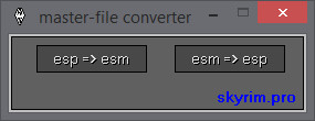 Конвертер | Master-file converter (esp-esm, esm-esp)