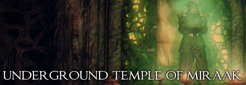 Подземный храм Мирака / Underground Temple of Miraak