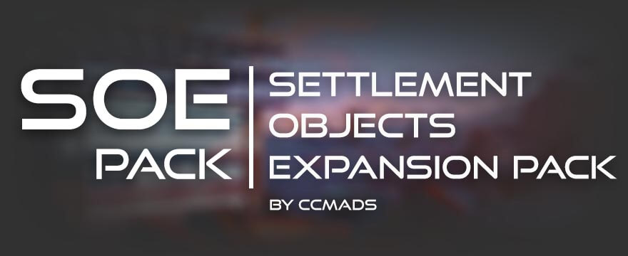 Settlement Objects Expansion Pack / Расширение объектов для поселений