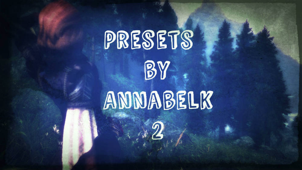Пак пресетов II / Preset by Annabelk