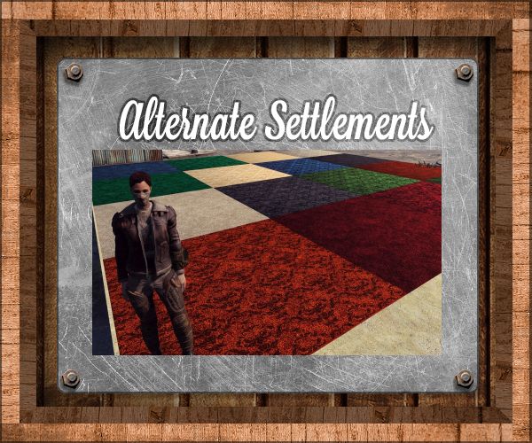 Alternate Settlements / Альтернативные поселения