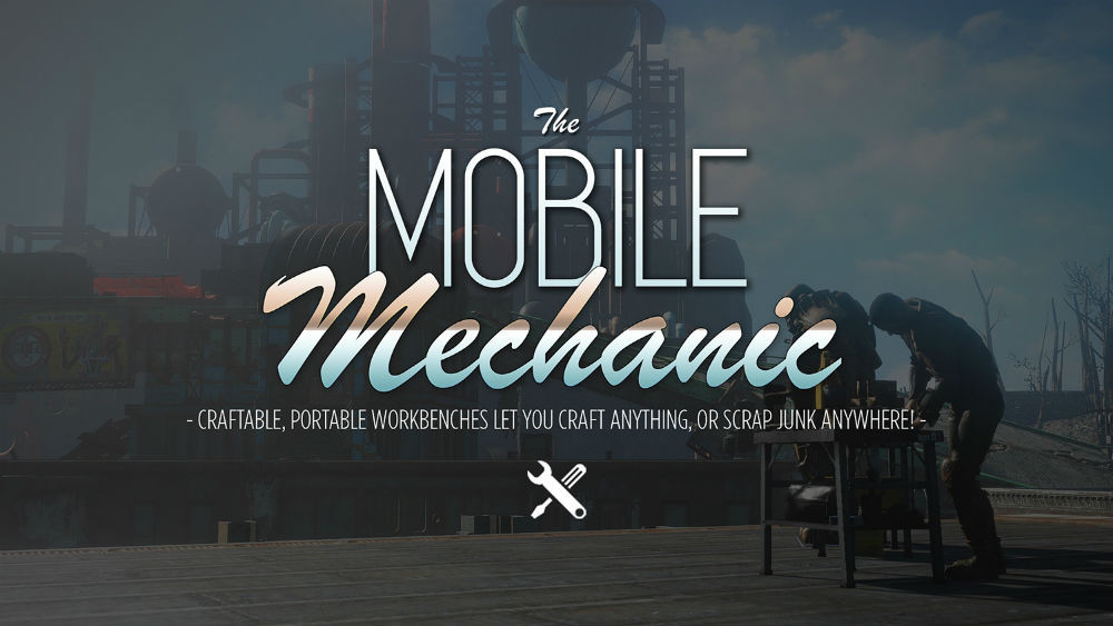 Мобильный Механик / The Mobile Mechanic - Portable Workbenches and Junk Scrapping