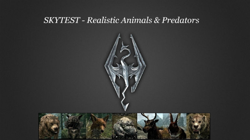 Реалистичные животные и хищники (SE-АЕ) / SkyTEST - Realistic Animals and Predators