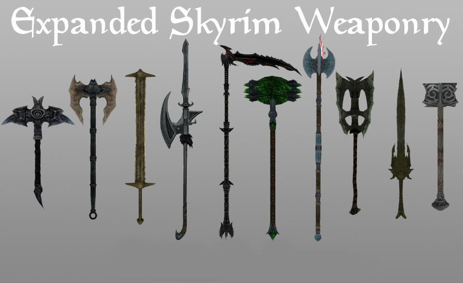 Расширенный набор оружия / Expanded Skyrim Weaponry