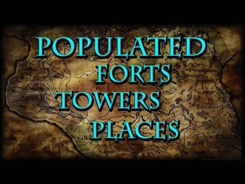 Населенные форты башни крепости / Populated Forts Towers Places ReEdition