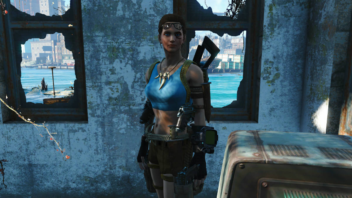 Fallout 4 lara croft фото 24