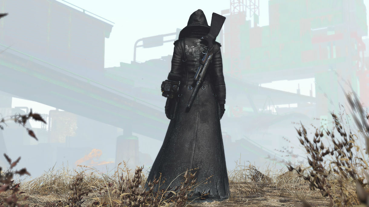 Fallout 4 поговорить с хэнкоком в образе плаща фото 35