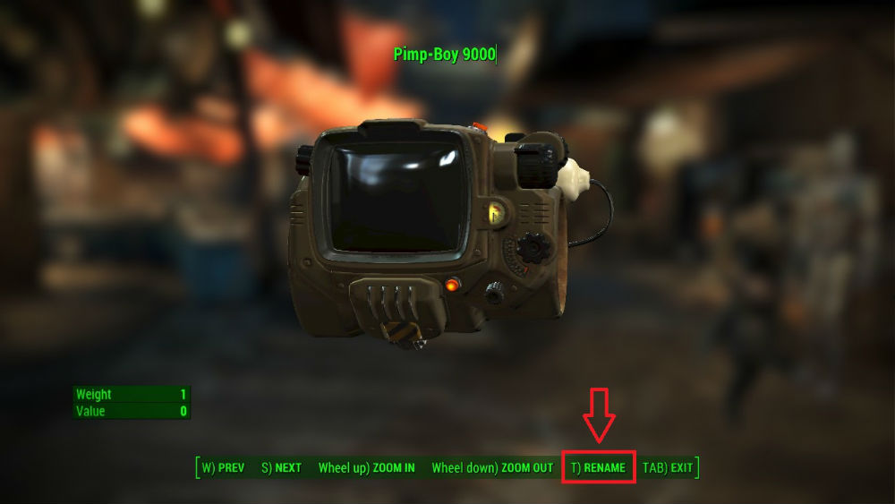 Предметы для Fallout 3