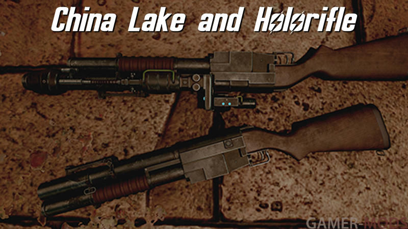 Многозарядный 40-мм гранатомёт и Головинтовка / China Lake and Holorifle