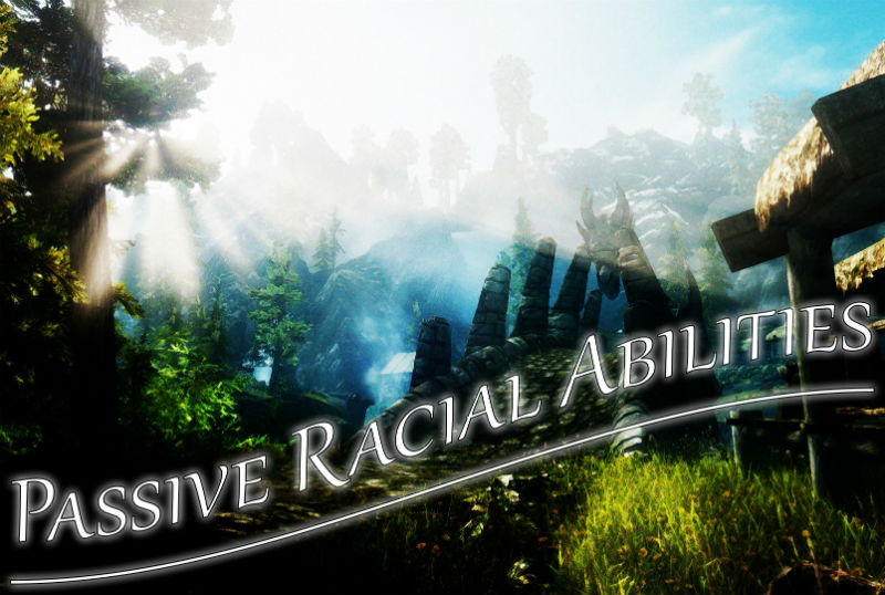 Пассивные расовые способности (SE) / Passive Racial Abilities