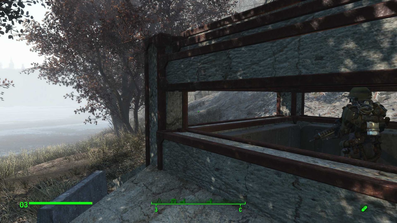 Fallout 4 проникнуть в арсенал замка терминал (117) фото