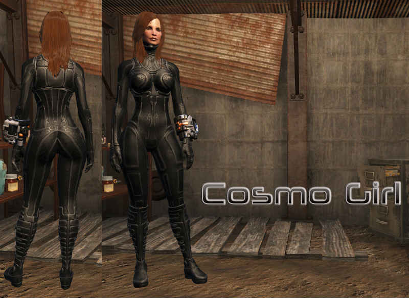 Броня Космо-девушки (СВВЕ) / Cosmo Girl (CBBE armor)
