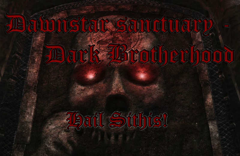 Данстарское убежище - Темное Братство / Dawnstar Sanctuary - Dark Brotherhood