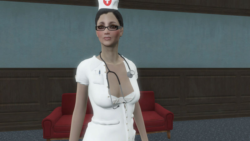 Медсестра (одежда CBBE) / The Nurse (CBBE Outfit)