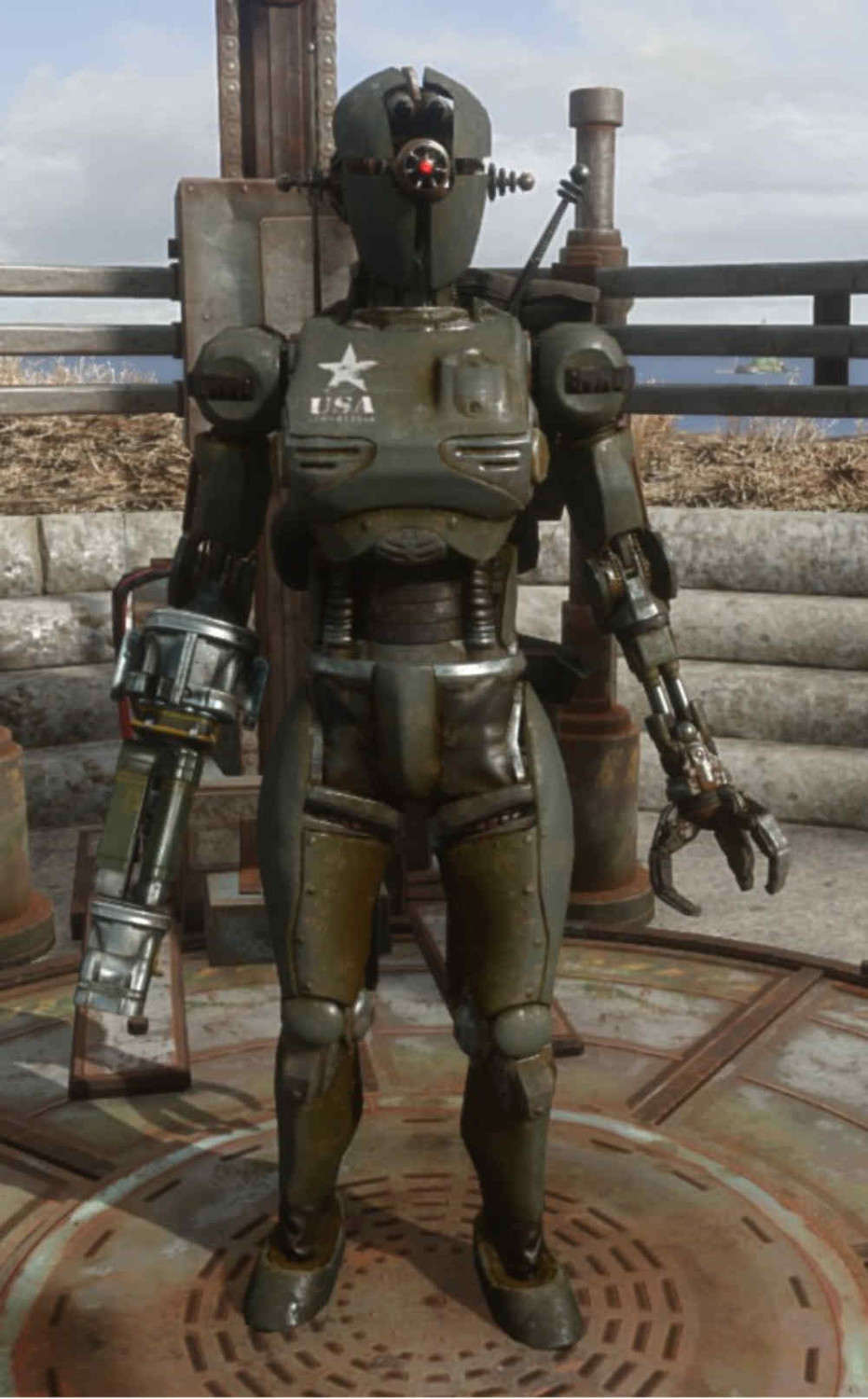 Fallout 4 automatron робот фото 42