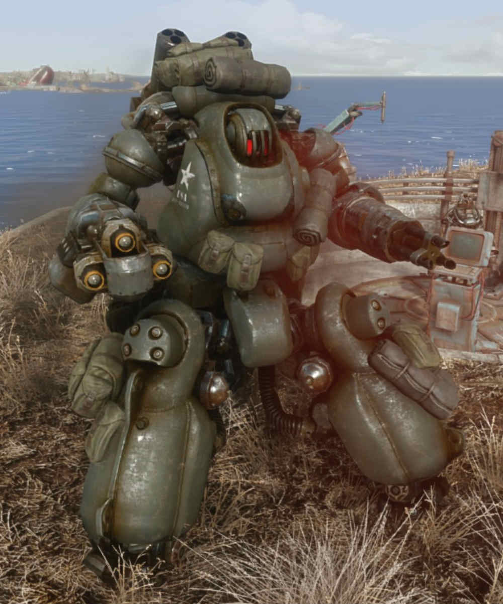 Fallout 4 automatron robots фото 40