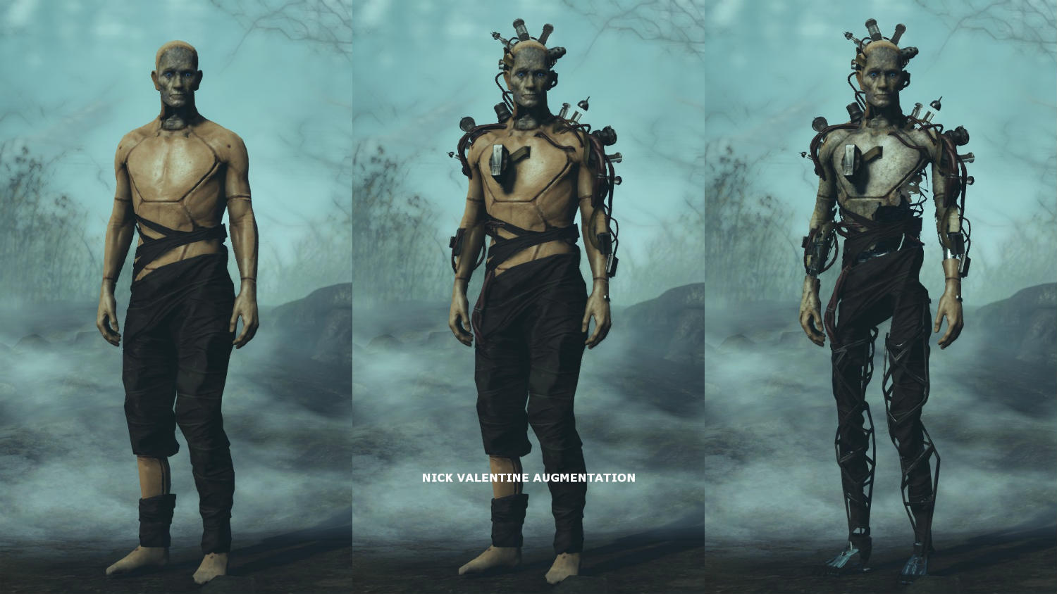 Описание: Этот мод добавляет в игру Fallout 4 импланты и одежду ДиМА в каче...