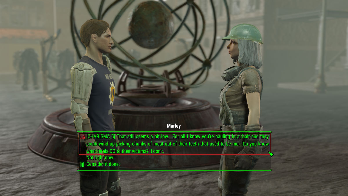 Fallout 4 диалоговый интерфейс фото 2