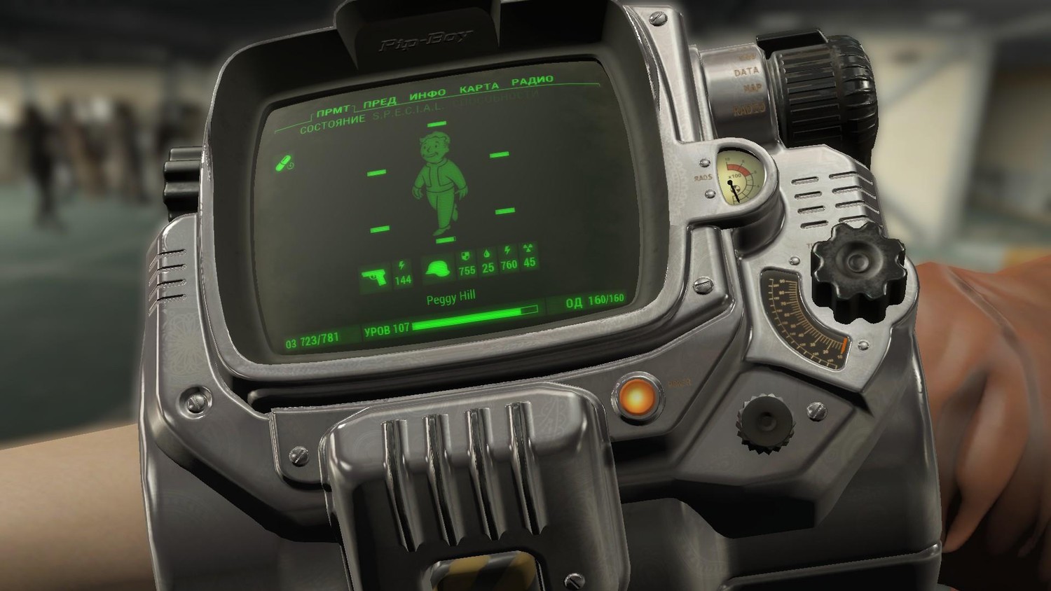Fallout 4 pipboy на весь экран фото 108