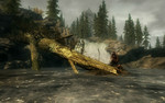 skyrim se мод immersive fallen trees