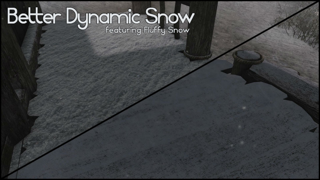 Улучшенный динамичный снег (SE-АЕ) | Better Dynamic Snow SE