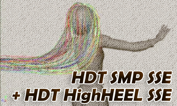Физика HDT SMP + HDT HighHeel для Skyrim SE
