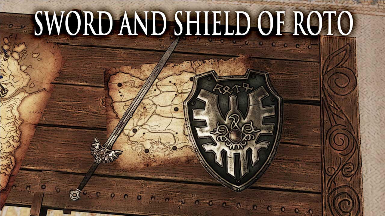 Меч и щит Рото (SE) / Sword and Shield of Roto SSE