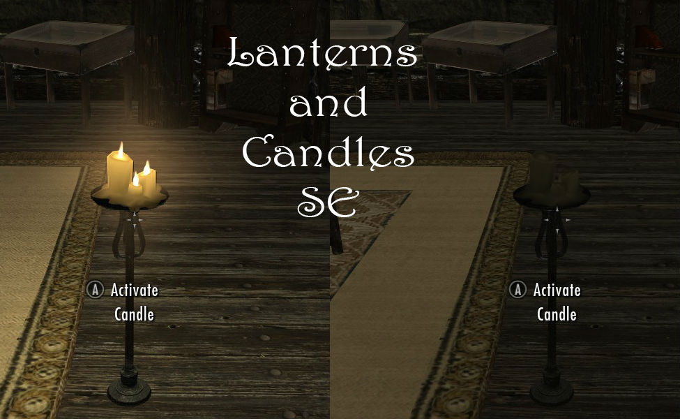 Динамические светильники и свечи (SE) / Lanterns and Candles SSE
