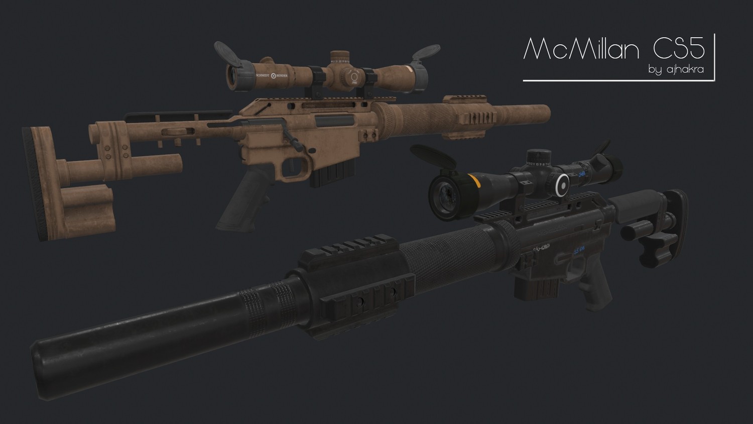 Снайперская винтовка McMillan CS5