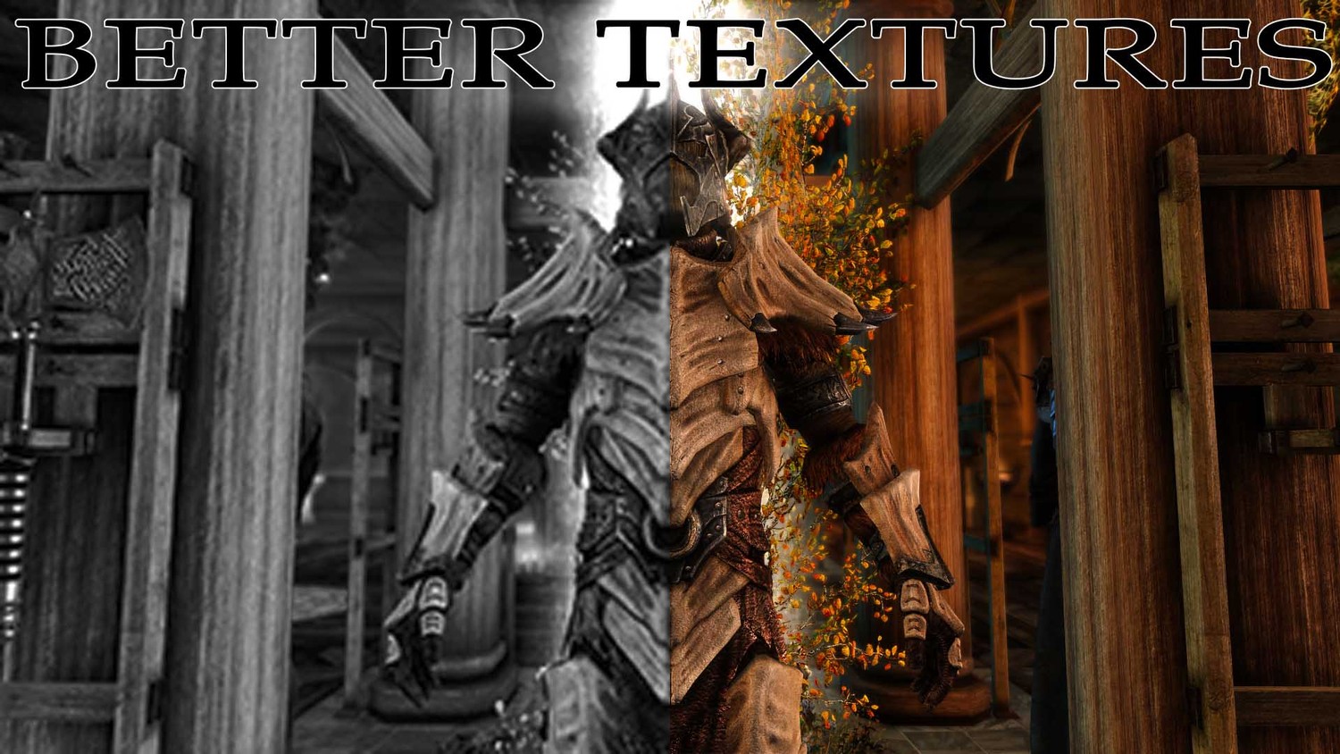 Улучшенные текстуры  - Драконья броня и оружие (SE) / Better Textures - Dragon Armor and Weapons