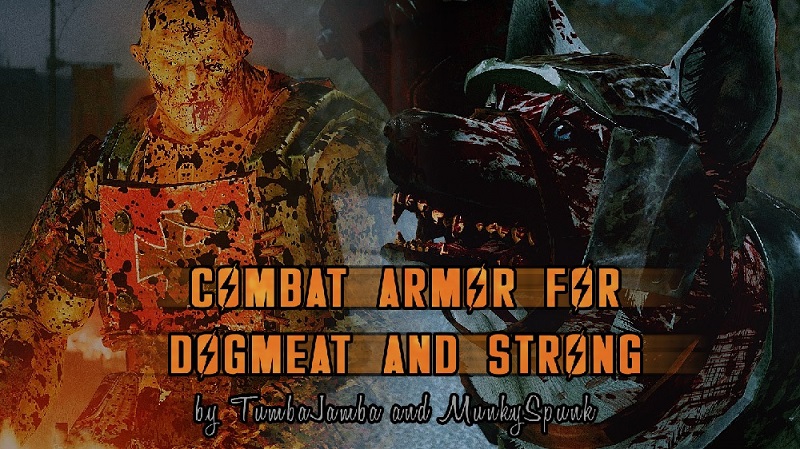 Броня для Псины и Силача / DogMeat and Strong Armor