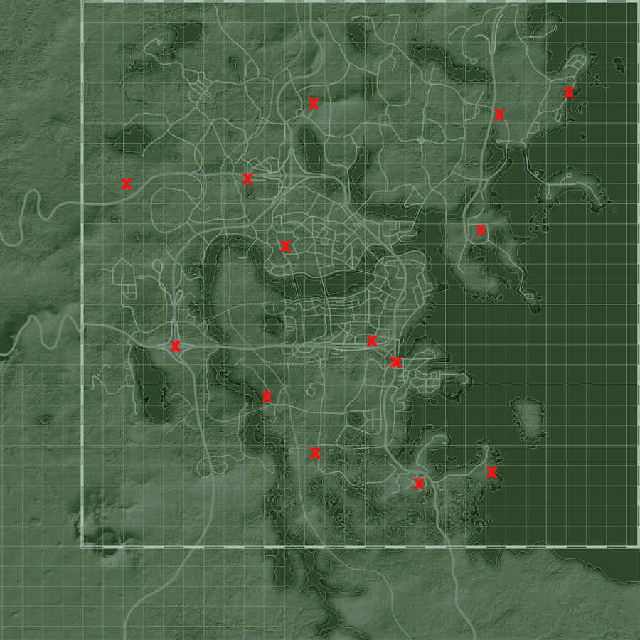фоллаут 4 карта ядер мира со всеми локациями фото 79