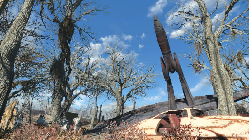 Остатки поселений в Fallout 4
