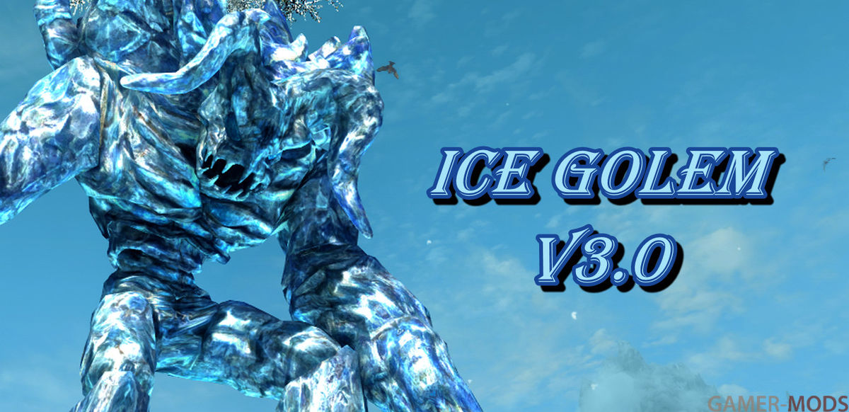 Ледяной Голем (LE) / Ice Golem- Mihail Monsters