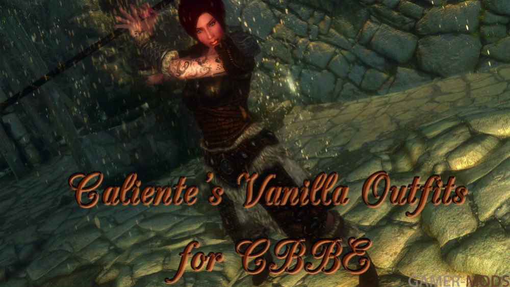 Реплейсер ванильной одежды и брони под CBBE / Caliente's Vanilla Outfits for CBBE
