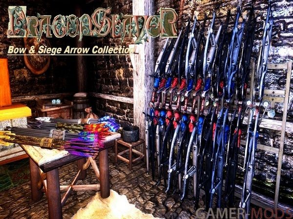 Dragonslayer Bow and Siege Arrows / Луки "Истребитель драконов" и осадные стрелы