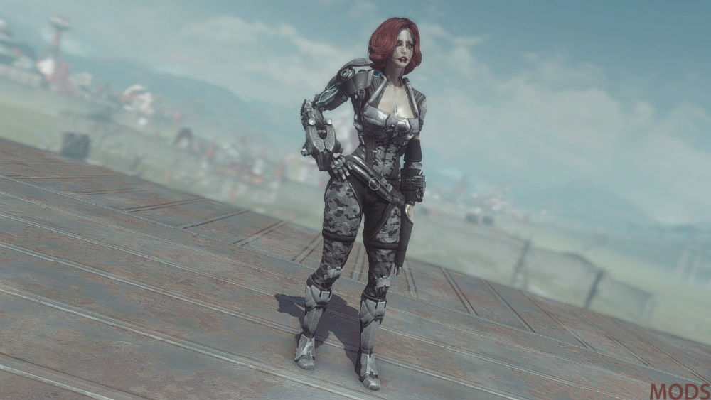 Броня Шелли / Shelly s outfit (CBBE) Броня Fallout 4 Моды на. 